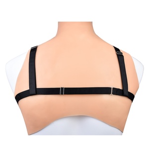 QKKQ Breast Clip Nipple Clamp with Bells BDSM Bondage Breast Leather Belt Nipple Clamps Sexy Clips Erotic Sex <b>Toys</b> <b>for</b> Women <b>Men</b> - Product Image 2