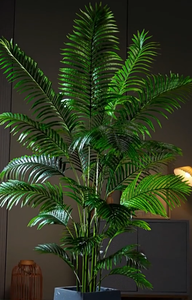 DREA Plantes artificielles vertes de haute qualité, grandes feuilles de palmier, pour la <span class=keywords><strong>d</strong></span>écoration intérieure et extérieure, très vendues - Product Image 4
