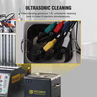Nettoyeur et testeur d'injecteurs de carburant GDI à ultrasons Johnham 8 cylindres 110V 220V Dynojet GDI8