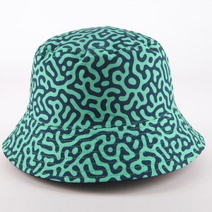 Bán buôn tùy chỉnh chất lượng cao của riêng bạn nhãn hiệu riêng in Sun Shade cap mùa hè ngư dân Đảo ngược xô <span class=keywords><strong>hat</strong></span> - Product Image 3