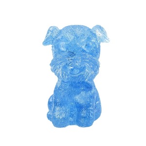 Figura Decorativa <span class=keywords><strong>de</strong></span> Perro Cachorro <span class=keywords><strong>de</strong></span> Resina con Grava <span class=keywords><strong>de</strong></span> Cristal, Amatista y Citrino para Decoración del Hogar, Venta al por Mayor - Product Image 5