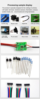 Cable DE DATOS USB, máquina de soldadura pequeña, interruptor de placa PCB, máquina de soldadura de estaño, máquina de soldadura de alambre automática, Motor 19