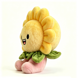 Peluche de girasol personalizado, peluche de flor, peluche de girasol de dibujos animados, muñeco suave con diseño floral - Product Image 2