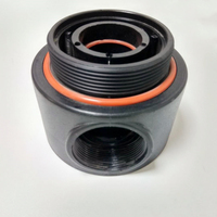 Distributeur d'eau à double sortie 2,5 pouces 4 pouces compatible avec réservoir FRP pour équipement de purification d'eau avec filtre à sable et charbon