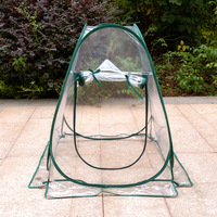 Pop up – maison de fleurs en pvc, loisirs en plein air, plantation transparente, tentes de croissance, tente de réchauffement des plantes, tente de maison