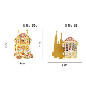 Imanes de nevera de aleación de zinc esmaltados en oro de alta calidad, bisagras de aleación de zinc para folletos, insignias de metal personalizadas - Product Image 2