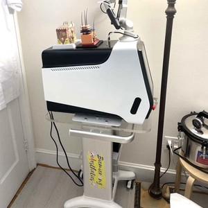 Carrello Estetista Professionale per Trattamenti Viso e Spa, Carrello Portatile per Macchine Laser ed EMS Sculpt, Carrello per Dimagrimento - Product Image 4