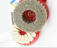 Brosse à disque ronde multifonctionnelle en oxyde d'aluminium, outil industriel pour le débavurage de tubes et l'élimination de la poussière, qualité DIY, personnalisable OEM