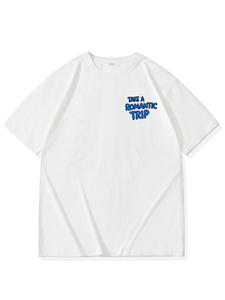 2025 पुरुषों की ढीली फिट क्रू गर्दन 100% सूती डिजिटल मुद्रित लुभावनी त्वरित शुष्क ग्रीष्मकालीन टी-शर्ट आकस्मिक शैली - Product Image 2