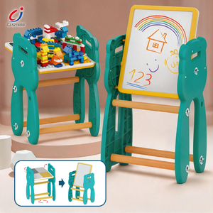 Mesa <span class=keywords><strong>de</strong></span> Bloques <span class=keywords><strong>de</strong></span> Construcción Chengji, Juego <span class=keywords><strong>de</strong></span> Mesa Infantil Multifuncional, Mesa <span class=keywords><strong>de</strong></span> Dibujo Educativa, Escritorios <span class=keywords><strong>de</strong></span> Aprendizaje para Niños - Product Image 3