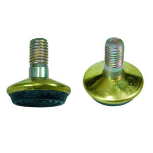 Piede in Acciaio Regolabile 32 mm M8 - Nichelato - Product Image 3