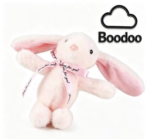 Nouvelle Peluche <span class=keywords><strong>Lapin</strong></span> Mignonne aux Grandes Oreilles en Tissu Coton PP Doux et Moelleux, Pendentif de Sac, Animal en Peluche Créatif de Machine à Pinces, Boodoo - Product Image 3
