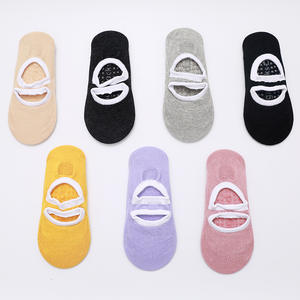 <span class=keywords><strong>2025</strong></span> Personalizado Dispensador Respirável Yoga Meias Não Mostrar Anti Slip Fitness Pilates Meias para As Mulheres - Product Image 2