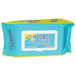 Toallitas húmedas para bebés de buen uso, toallitas húmedas para bebés de piel sensible no tejida de calidad, cambio de pañal de limpieza e hipoalergénico