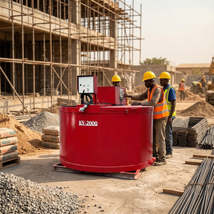 Mélangeur électrique de béton avec réservoir de 2800 L et moteur de 5,5 kW - Product Image 2