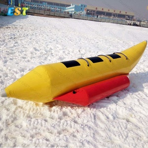 Bán Hot 0.9 Mét PVC Inflatable Chuối Float, PVC Inflatable Chuối Nổi Thuyền Để Bán, Inflatable Bay Chuối Thuyền - Product Image 5