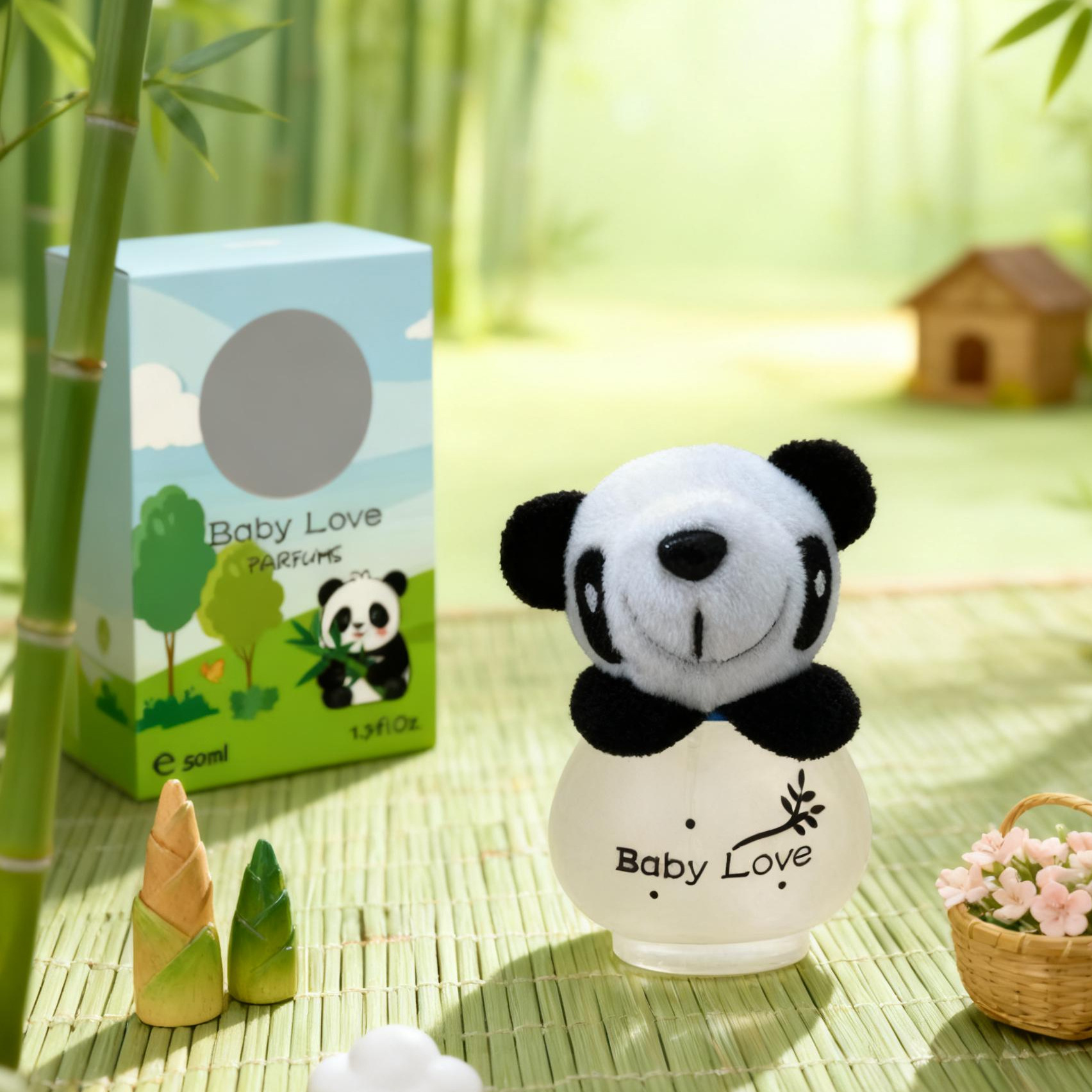 Panda roux, noir