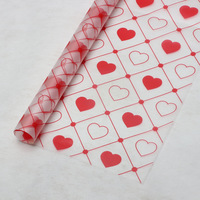 Emballage de fleurs en papier métallisé enduit de PE imperméable, petit format, transparent, pour boutique de fleurs, bouquet floral