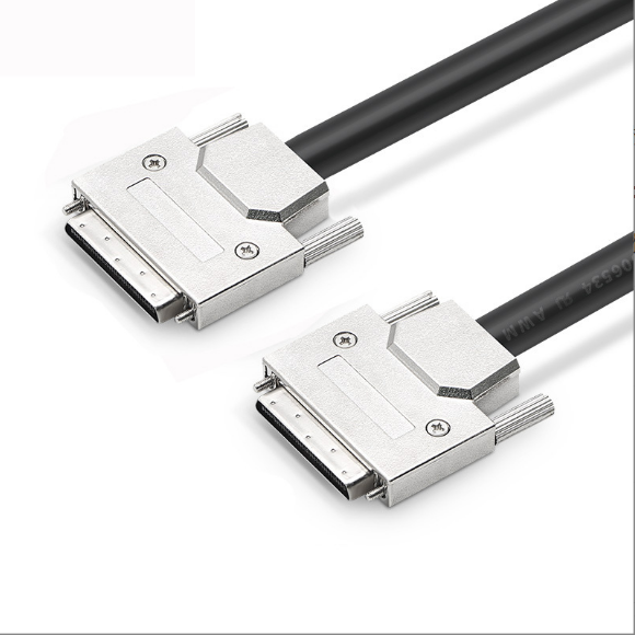 VHDCI68 to VHDCI68P Core Wire Male-male Assembly V68/V68 Routing VHDCI-68 Cable SCSI68 Cable