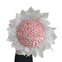 Buket Bunga Sabun 99 Aroma Buatan Tangan untuk Hadiah Ulang Tahun, Hari Valentine, Festival Qixi, dan Pernikahan