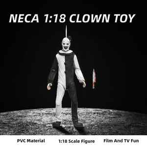 NECA Terrifier Art the Clown Ultimate Edition - Statuetta da 7 pollici completamente articolata, da collezione, ispirata al <span class=keywords><strong>film</strong></span> <span class=keywords><strong>horror</strong></span>, con accessori multipli - Product Image 2