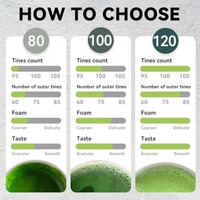 Fouet à matcha 100 brins en bambou naturel, couleur bambou violet, écologique, classique, semi-fait main, Chasen pour préparer et mélanger le matcha