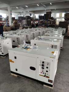 Generator Diesel Diam 5000W, Kontrol Listrik Ac 6kw Avr 230V Generator Diesel