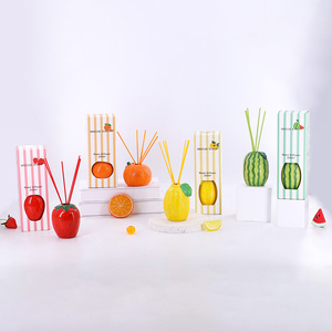 100ml 200ml trái cây dễ thương chai gốm hương liệu đặt lửa miễn phí nhà nước hoa sậy khuếch tán - Product Image 2