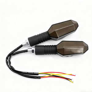 Cool Moteur Frein Queue LED Lampe RGB Ambre <span class=keywords><strong>Moto</strong></span> Avertissement Clignotant Indicateurs Lumières <span class=keywords><strong>Moto</strong></span> Projection Clignotant Lumière - Product Image 2