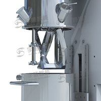 Mélangeur chimique YuShun 30L Double mélangeur planétaire industriel 60L 100L équipement de mélange de liquide sous vide pour ligne de Production