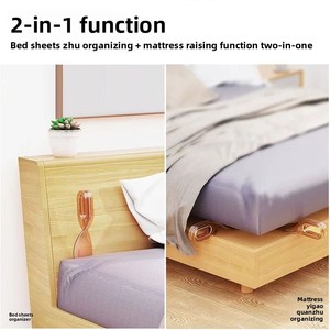 Lève-matelas ergonomique, cale de levage de matelas, outil de levage de matelas pour le lit, soulage les douleurs dorsales, aide au déplacement du lit - Product Image 2