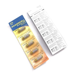 Batterie 12v23a <span class=keywords><strong>L1028</strong></span> Système de sécurité alcaline A23s 23a12v Cartouche - Product Image 4