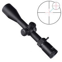 Lunette de tir tactique Bowei 4-20X50 SFIR avec objectif optique HD, tube de 30 mm, illumination rouge et parallaxe latérale
