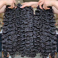 Offre de lots de mèches de cheveux humains bouclés Pixie de 10 à 24 pouces, 100% vierges, bruts, double tirage, qualité supérieure 15A, vente en gros