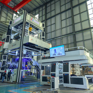 High Quality LDPE LLPDE 5 Layers Co-extrusion Blown Barrier Film Line Five Layers Co-Extrusion Barrier Film Blowing Machine