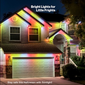 Misrabbit lampu Natal nirkabel RGBW UCS2904, sumber cahaya jejak piksel <span class=keywords><strong>LED</strong></span> tahan air luar ruangan IP68 permanen - Product Image 4