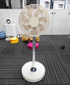 Foldable Pedestal <b>Fan</b> Remote Control Adjustable Height Electric Floor <b>Standing</b> <b>Fan</b> Wide Angle Oscillation for Home Office - Product Image 4