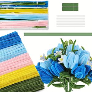 ชุดทำดอกทิวลิปจากท่อขนาด 8 มม. แบบ DIY พร้อมอุปกรณ์ครบชุด ดอกบานเต็มดวง 1 ดอก ทำง่ายใน 15 นาที ของขวัญแฮนด์เมดสุดหรู - Product Image 1