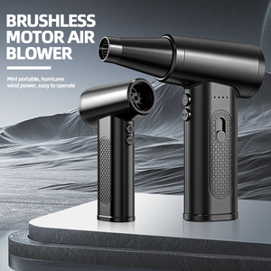 Souffleur d'air comprimé portable électrique ABS, capacité de la batterie 2000 mAh*2, 7,4 V, nettoyeur d'ordinateur, mini ventilateur à jet pour salon de coiffure - Product Image 2