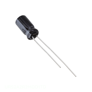 Distribuidor Autorizado URS2A2R2MDD1TD Condensador Radial de Aluminio de 2.2 uF, 20%, 100V, Tipo Through Hole - Product Image 1