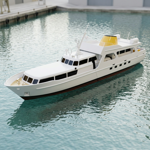 Bateau jouet classique Disco Volante, utilisé dans le quatrième film de James Bond, pour les enfants de 5 à 7 ans, modèle personnalisé GIA NHIEN CO. LTD - Product Image 1