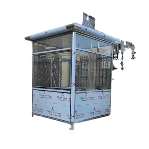 Caseta de seguridad de acero inoxidable, impermeable y resistente a la intemperie, para uso en patrullaje de seguridad. - Product Image 1