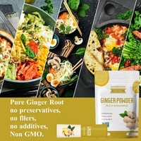Aeglewell OEM Poudre de Curcuma et de Gingembre Énergie & Soutien Immunitaire Santé Digestive Alimentation Santé Adulte Qualité Alimentaire Marque Privée Votre Logo