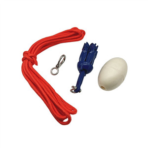 Yat Kayak filika için 0.22KG mavi alüminyum katlanır palamar tekne çapa - Product Image 6