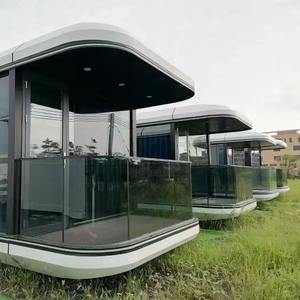 Cápsula Espacial de Aluminio, Hotel Inteligente, Cabaña Cuadrada de Estilo Moderno, Habitación de Huéspedes, Villa Característica en Zona Turística, Contenedor - Product Image 4