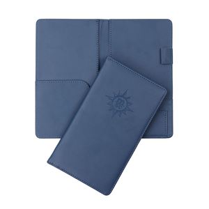 Clip para Billetes de Hotel, Diseño Minimalista, de Cuero PU Azul, Impermeable, 10*10*2.5cm, Venta al Por Mayor, Directo de Fábrica - Product Image 2