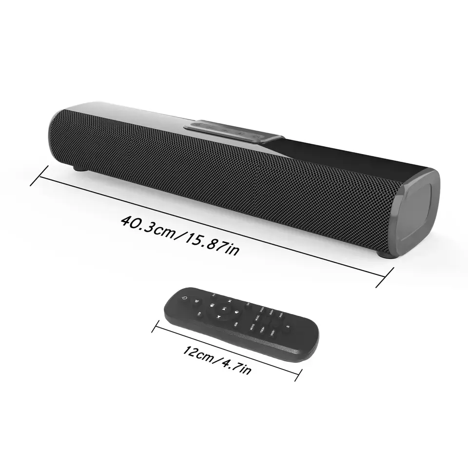 Altoparlante Wireless BT supporto HDMI coassiale ARC altoparlante USB TV Soundbar Stereo Home Theater Sound Bar