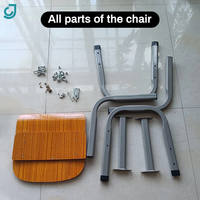Nouvelle Tendance Mobilier Scolaire : Ensemble Table et Chaise Individuels pour Étudiants – Métal Moderne et Confortable pour Salle de Classe
