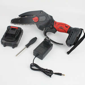 Motosierra Profesional de Litio sin Escobillas de 6 Pulgadas con Mango Plegable para Jardín, para Tala y Poda, Batería OEM, Mango Plegable - Product Image 3
