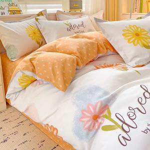 Best-Selling Luxury Duvet Cover and Bed <strong>Sheet</strong> <strong>Set</strong> with Quality Pillow Case for Home Use - Product Image 6